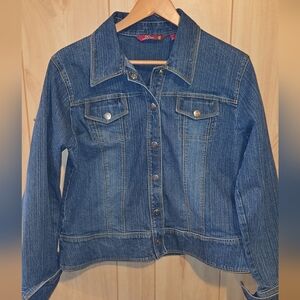 So Juniors Size XL Denim Jacket EUC